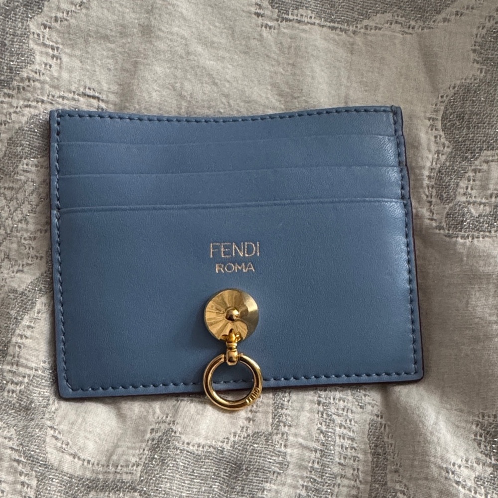 Fendi Blue card wallet (it is new)